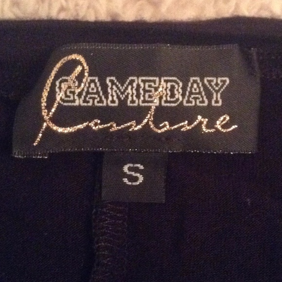 GAMEDAY black mussel tee with tie in front - Picture 3 of 3